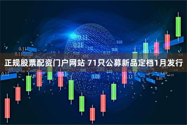 正规股票配资门户网站 71只公募新品定档1月发行